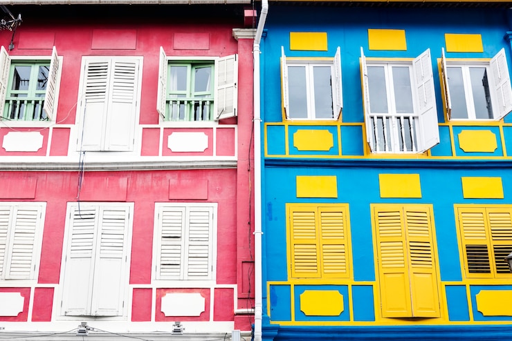 Kostenlose Foto bunte wohnung