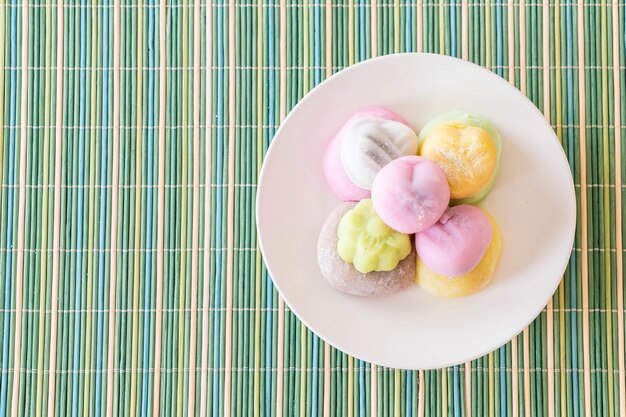 Bunter Dessert Mochi