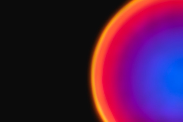 Bunter Hintergrund mit Farbverlauf mit Neon-LED-Licht