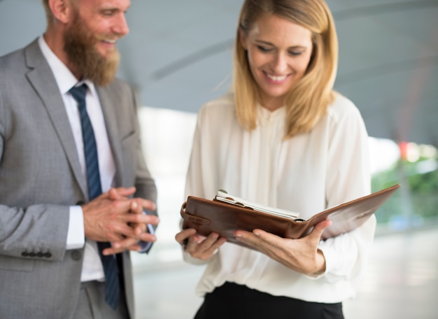 Business Talk Männer Frauen Agenda