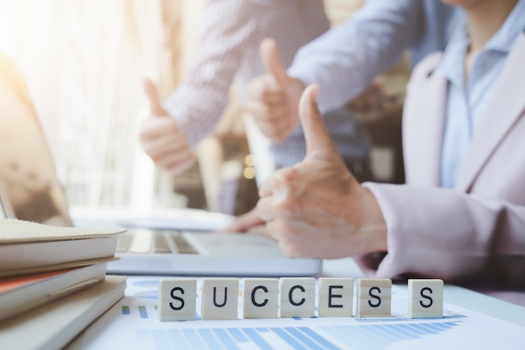 Kostenlose Foto business-teamwork-erfolgskonzept.
