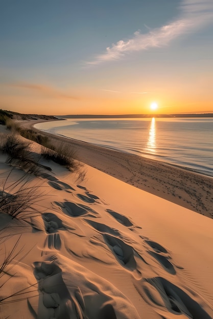 Kostenloses Foto calming scene with photorealistic idyllic sea landscape