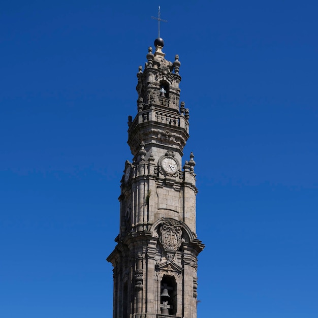 Clerigos-Turm, der höchste Glockenturm Portugals, Europa