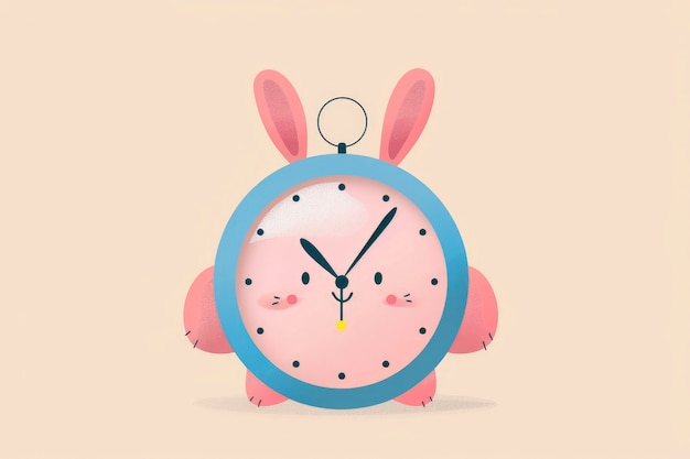 Kostenloses Foto clock cartoon illustration