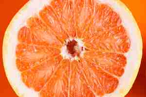 Kostenloses Foto close up grapefruit hintergrund