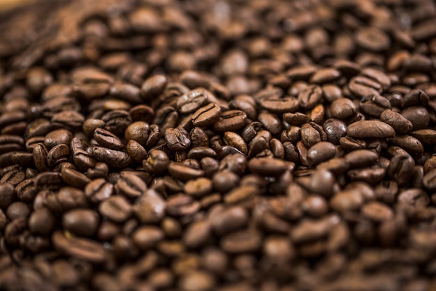 Close up Kaffee Hintergrund