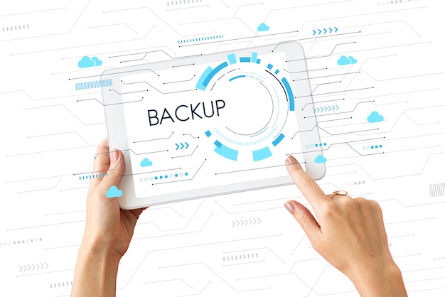 Cloud-Backup-Download-Netzwerk