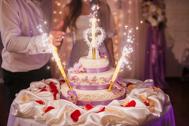 Commitment Kuchen Feuerwerk