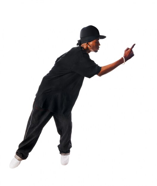 Cooler Hip-Hop-Mann