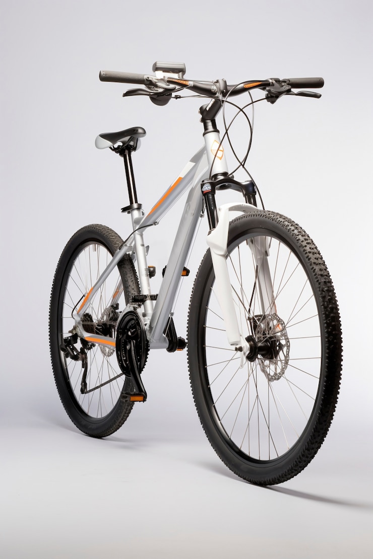 Kostenlose Foto cooles fahrrad im studio