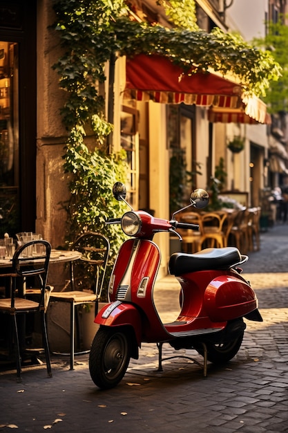 Kostenloses Foto cooles motorrad im freien