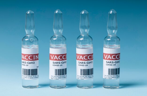 Coronavirus-Impfstoffsortiment für das Gesundheitswesen