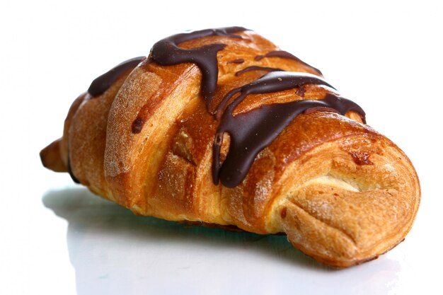 Croissant mit Schokolade