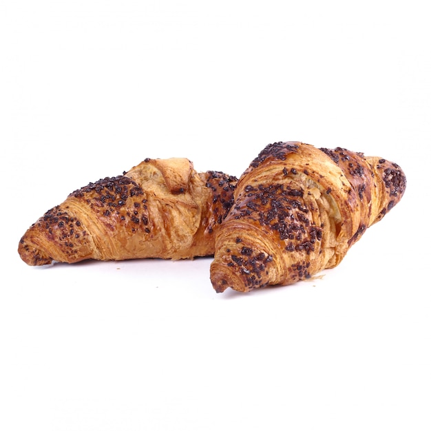 Croissants auf dem Tisch