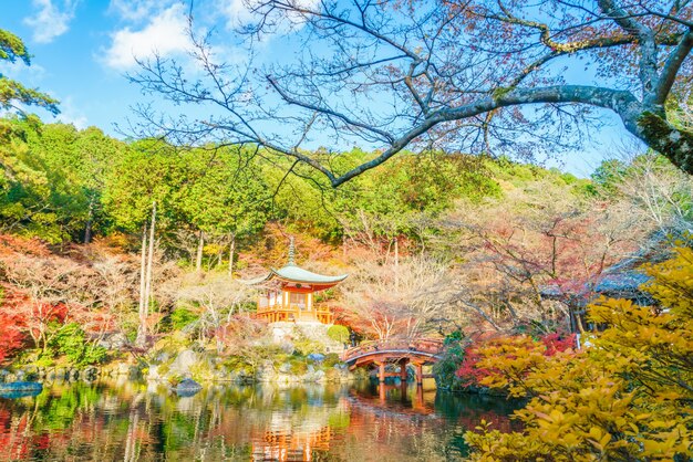 Daigo-ji Tempel im Herbst, Kyoto, Japan