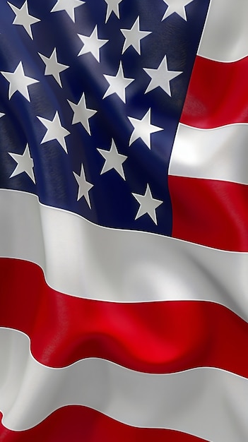 Kostenloses Foto darstellung der amerikanischen flagge für uns national loyalty day feier