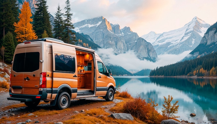 Kostenlose Foto das abenteuer des lebens von van