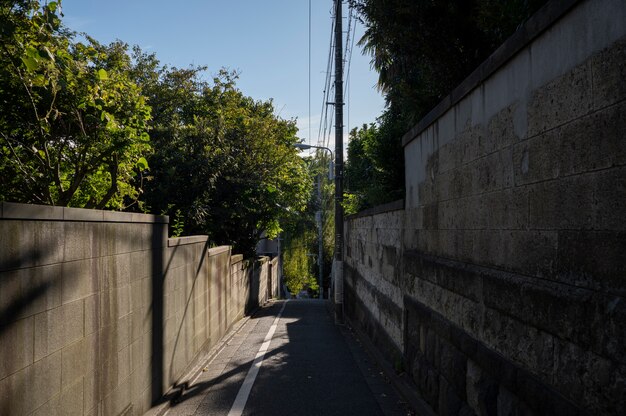 Das Stadtbild von Tokio tagsüber