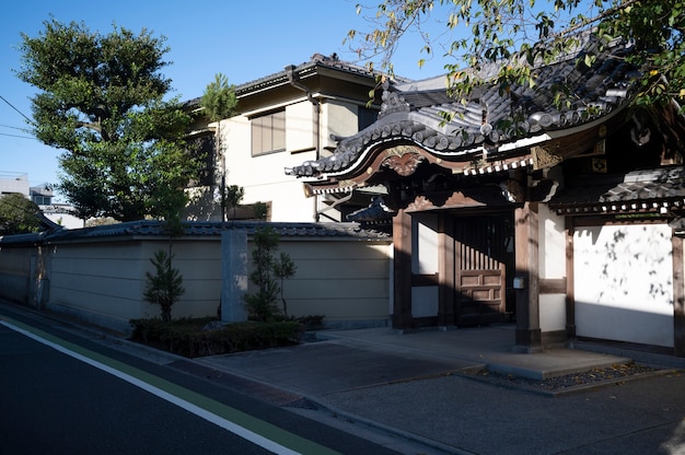 Das Stadtbild von Tokio tagsüber