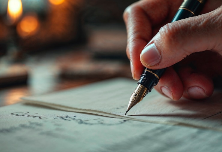Kostenlose Foto das szenenkonzept der schriftsteller