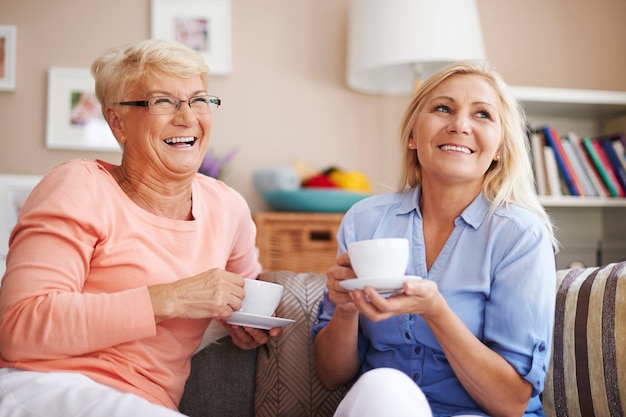 Das Treffen mit meiner Mutter macht mich immer glücklich