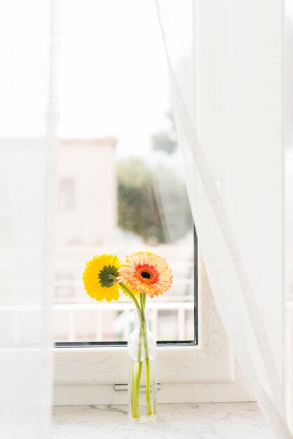 Dekorative Blumen in einer Vase