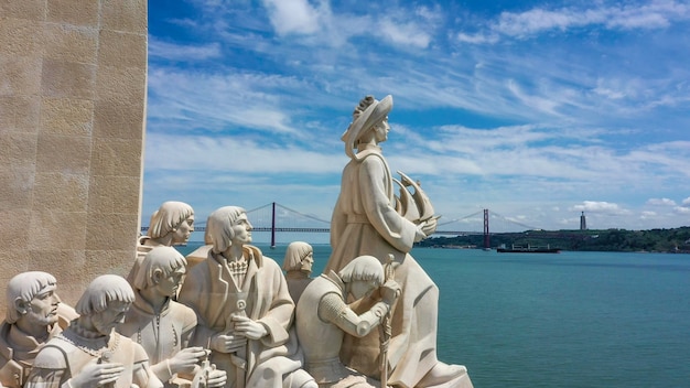 Denkmal für portugiesische entdecker, belâƒã'â©m, lissabon, portugal Premium Fotos