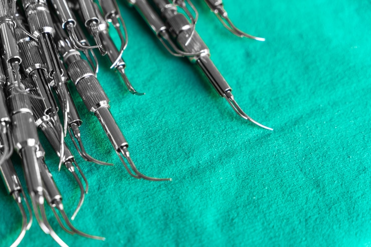 Kostenlose Foto dental-tools hintergrund