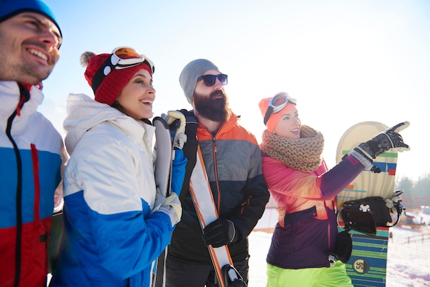 Kostenloses Foto der beste winterurlaub aller zeiten