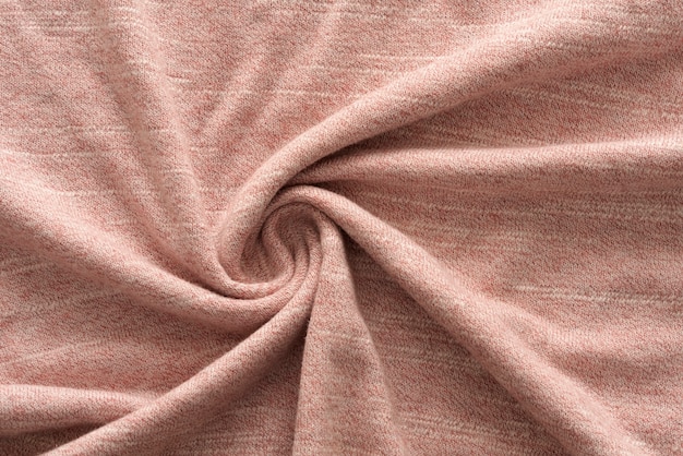 Detail der gemütlichen Kleidung Textur hautnah