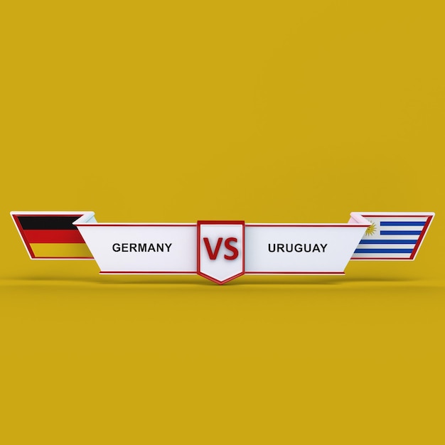 Kostenloses Foto deutschland gegen uruguay