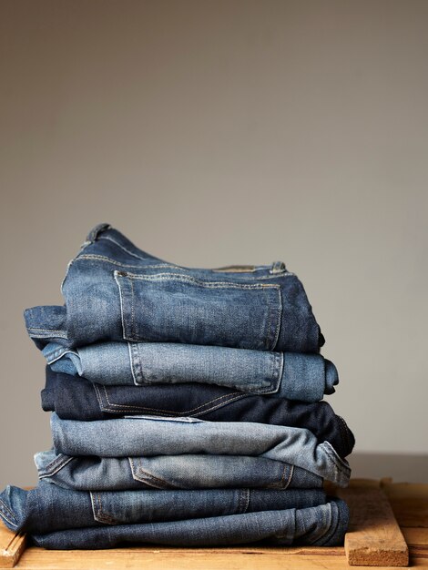 die Blue Jeans Stoffdetails