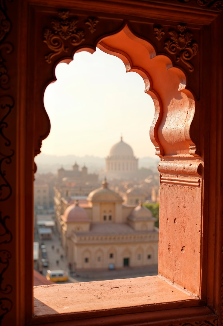 Kostenlose Foto die farbenfrohe und lebendige indische landschaft