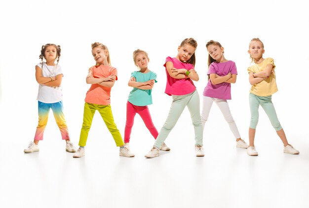 Die Kinder tanzen Schule, Ballett, HipHop, Street, Funky und moderne Tänzer