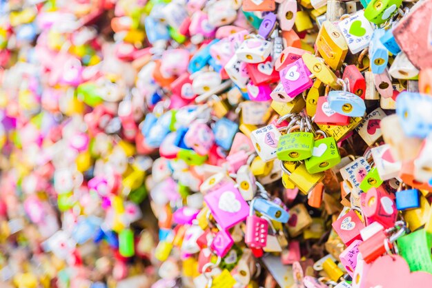 Die Love Key-Zeremonie im N Seoul Tower