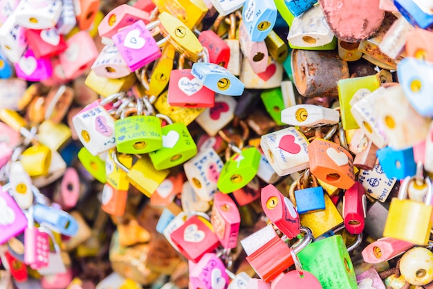 Die Love Key-Zeremonie im N Seoul Tower