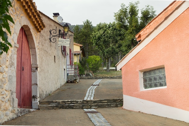 Die mittelalterliche Straße.