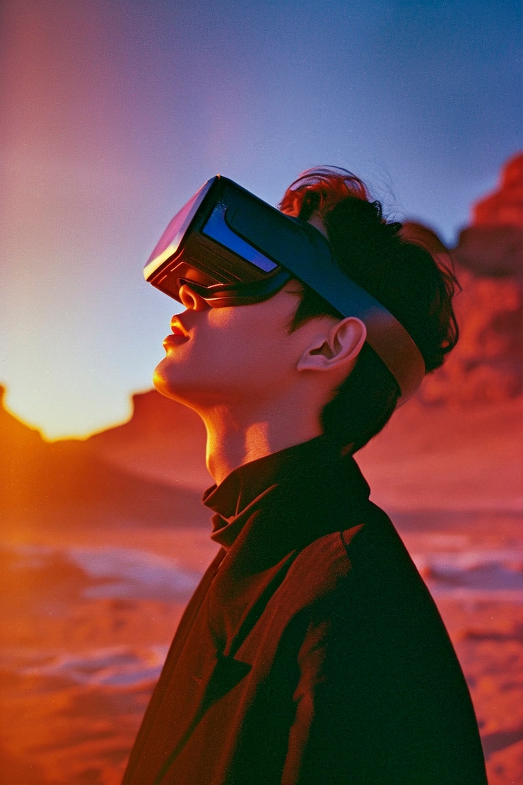 Kostenlose Foto die schönheit der digitalen kunst durch immersive erfahrungen.