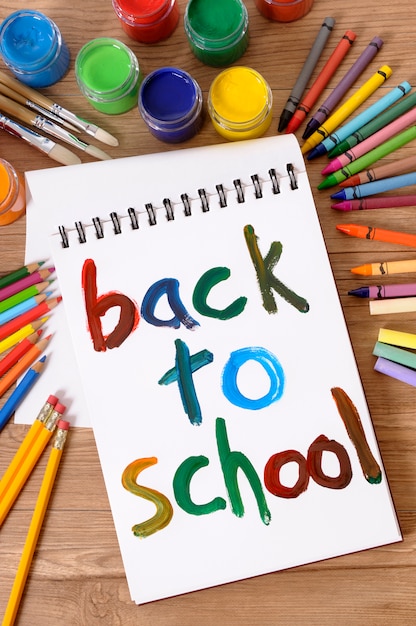 Die Worte Back to School