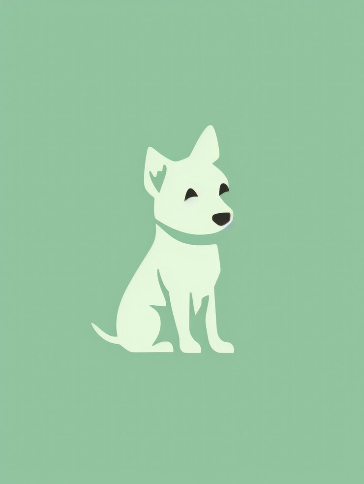 Kostenlose Foto digitale kunst süßer hund