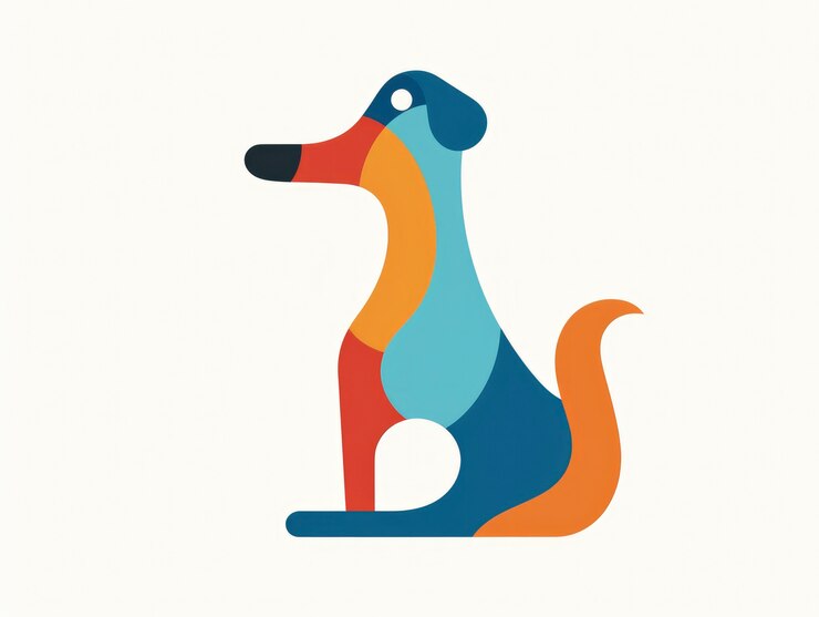 Kostenlose Foto digitale kunst süßer hund
