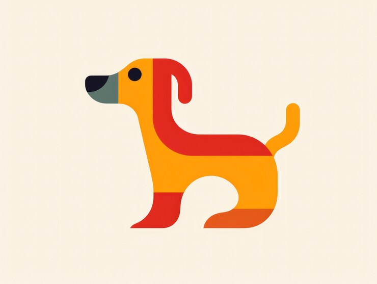 Kostenlose Foto digitale kunst süßer hund