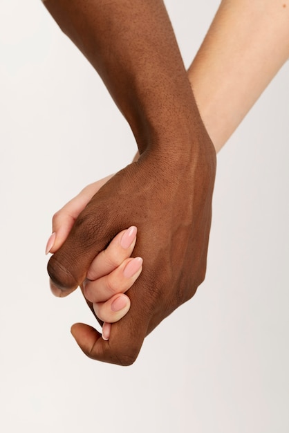 Diversity-Konzept mit Händen