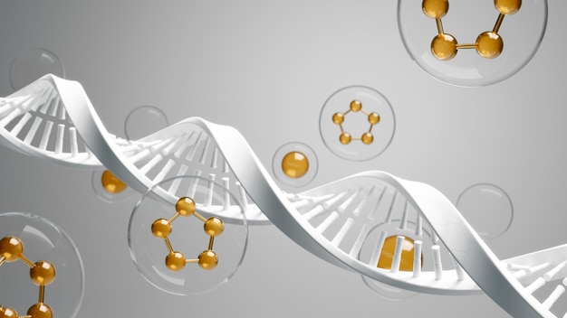 DNA-Repräsentationskonzept