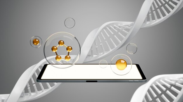 DNA-Repräsentationskonzept