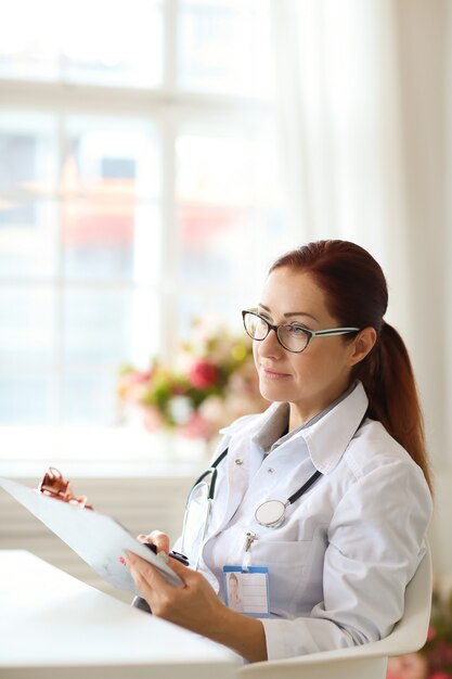 Doktor bei der Arbeit