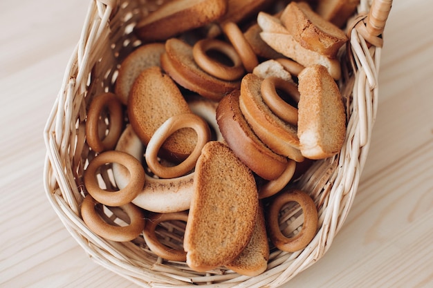 Donuts Bagels Cracker Backwaren Weißrussische Lebensmittel