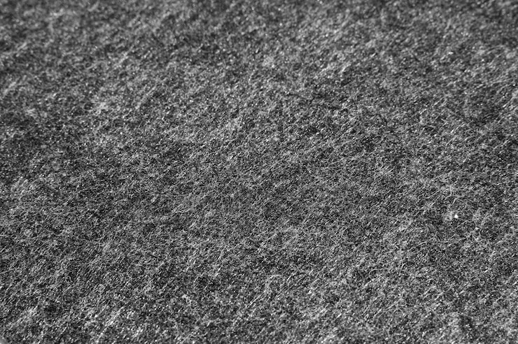 Kostenlose Foto draufsicht auf die textur des filzgewebes