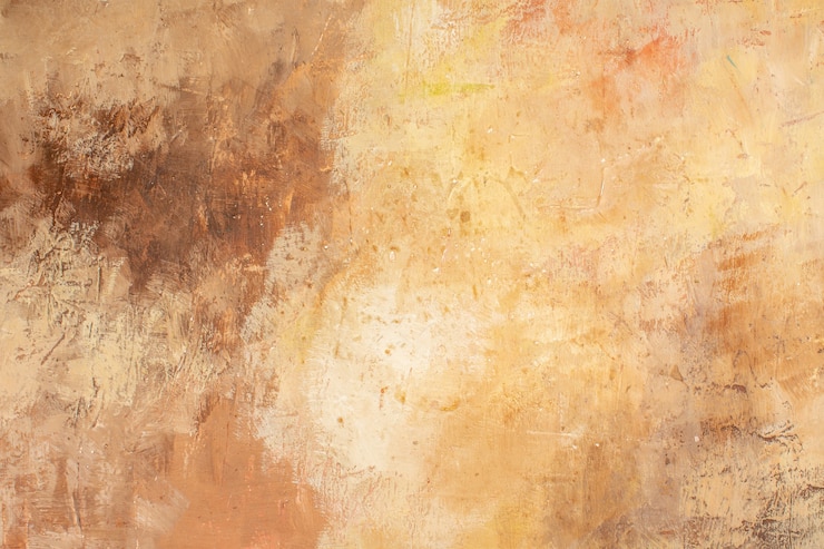 Draufsicht brauner Hintergrund Fotofarbe Schreibtisch Holz