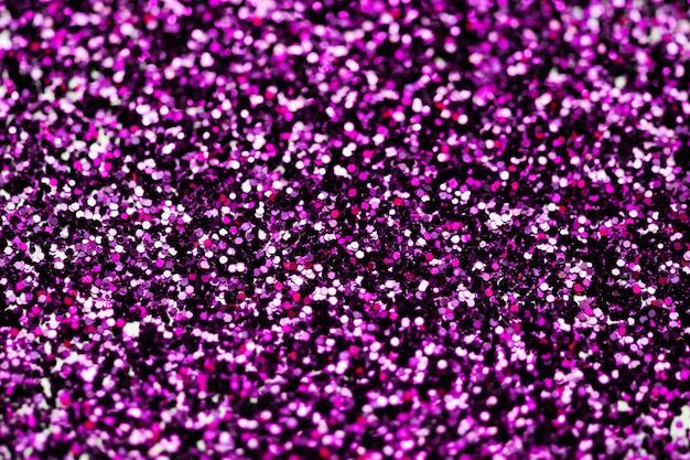 Draufsicht Glitter für Make-up